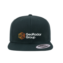 Load image into Gallery viewer, GeoRadar Flat Bill Snapback Cap - YP Classics - With Print
