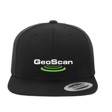 Load image into Gallery viewer, GeoScan Flat Bill Snapback Cap - YP Classics - With Print
