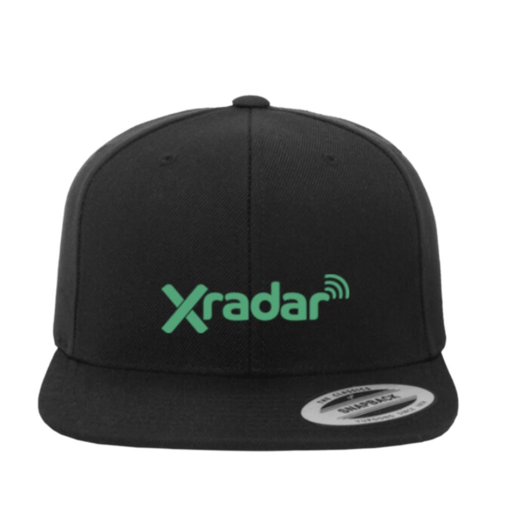 Xradar Flat Bill Snapback Cap - YP Classics - With Print
